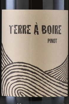 Leo Dirringer Terre a Boire - вино Лео Диранже Тэр а Буар 0.75 л красное сухое этикетка