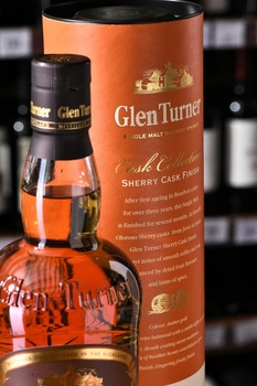 Single Malt Glen Turner Sherry Cask Finish - виски Сингл Молт Глен Тёрнер Шерри Каск Финиш 0.7 л в тубе