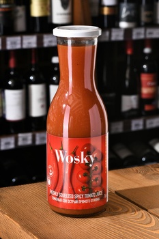 Сок Воски Томатный Острый Прямого Отжима 1 л