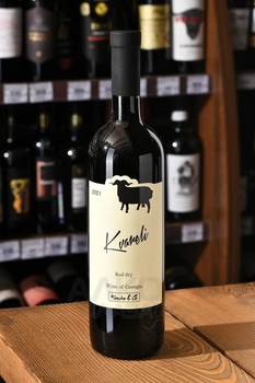 Koncho&Co Kvareli - вино Кончо и Ко Кварели 0.75 л красное сухое