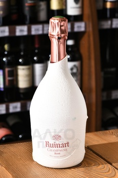 Ruinart Brut Rose - шампанское Рюинар Брют Розе 0.75 л в чехле