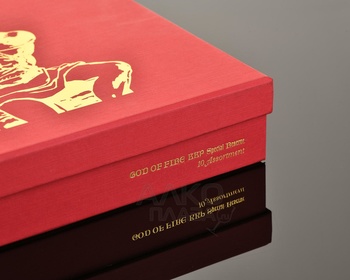 God of Fire KKP Never Back Down Special Reserve Set Macassar Ebony - сигары Год оф Фаер ККП Нэвер Бэк Даун Спешл Резерв Макассар Эбони набор