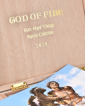 God of Fire KKP Never Back Down Special Reserve Set Macassar Ebony - сигары Год оф Фаер ККП Нэвер Бэк Даун Спешл Резерв Макассар Эбони набор