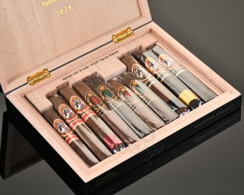 God of Fire KKP Never Back Down Special Reserve Set Macassar Ebony - сигары Год оф Фаер ККП Нэвер Бэк Даун Спешл Резерв Макассар Эбони набор