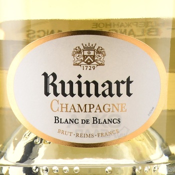 Ruinart Blanc de Blancs - шампанское Рюинар Блан де Блан 0.75 л белое брют