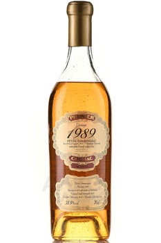 Prunier Petite Champagne 1989 - коньяк Прунье Птит Шампань 1989 год 58.9% / 0.7 л в п/у дерево