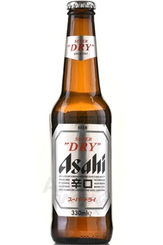 Asahi Super Dry - пиво Асахи Супер Драй 0.33 л светлое фильтрованное