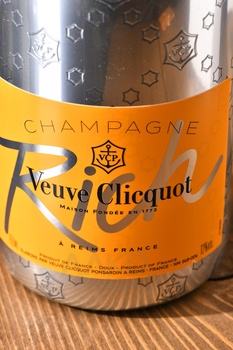 Veuve Clicquot Rich White - шампанское Вдова Клико Понсардин Рич 0.75 л