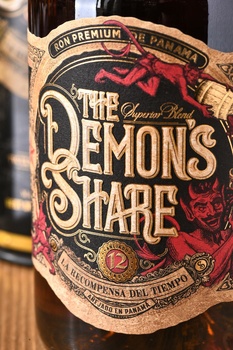 The Demon’s Share 12 Years Old - ром Демонс Шэр 12 лет 0.7 л в тубе
