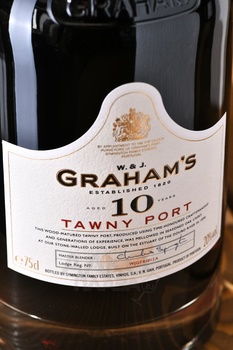 Graham’s 10 Year Old Tawny - портвейн Грэмс Эйджд 10 Еарс Тони 0.75 л в тубе