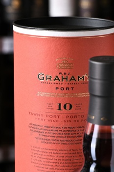 Graham’s 10 Year Old Tawny - портвейн Грэмс Эйджд 10 Еарс Тони 0.75 л в тубе