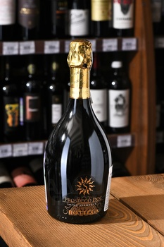 Prosecco DOC Brut Casa Bottega S - вино игристое Просекко Брют Каса Боттега С 2021 год 0.75 л белое брют