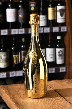 Bottega Gold Prosecco Brut - вино игристое Боттега Голд Просекко Брют 2022 год 0.75 л белое брют