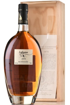 Lafontan Millesime 1975 - арманьяк Лафонтан Миллезим 1975 года 0.7 л