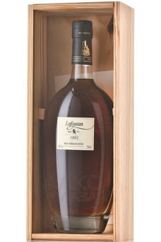 Lafontan Millesime 1981 - арманьяк Лафонтан Миллезим 1981 года 0.7 л