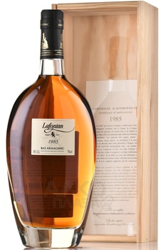 Lafontan 1985 - арманьяк Лафонтан 1985 года 0.7 л