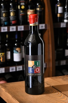 Ribeo Morellino di Scansano - вино Рибео Мореллино ди Сканcано 0.75 л красное сухое