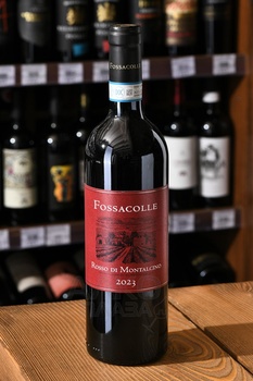 Fossacolle Rosso di Montalcino DOC - вино Фоссаколле Россо ди Монтальчино 0.75 л красное сухое