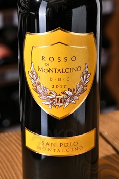 San Polo Rosso di Montalcino DOC - вино Сан Поло Россо ди Монтальчино ДОК 0.75 л красное сухое