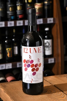 12 UVE Maremma Toscana Rosso - вино 12 УВЕ Маремма Тоскана Россо 0.75 л красное сухое