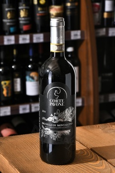 Corte Pavone Brunello di Montalcino - вино Корте Павоне Брунелло ди Монтальчино 2016 год 0.75 л красное сухое