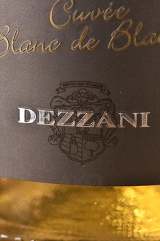 Dezzani Bellaluna Cuvee Blanc de Blanc Extra Dry - вино игристое Децани Беллалуна Кюве Блан де Блан Экстра Драй 0.75 л белое сухое