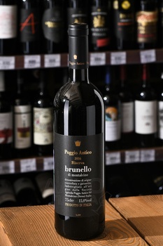 Poggio Antico Brunello di Montalcino Riserva - вино Поджио Антико Брунелло ди Монтальчино Ризерва 0,75л красное сухое