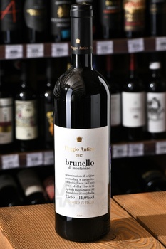 Brunello di Montalcino DOCG Poggio Antico - вино Брунелло ди Монтальчино ДОКГ Поджио Антико 0.75 л красное сухое