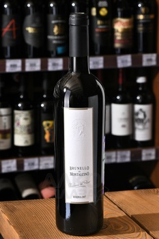 Brunello di Montalcino Madonna del Piano Riserva - вино Брунелло ди Монтальчино Мадонна дель Пиано Ризерва 0.75 л красное сухое