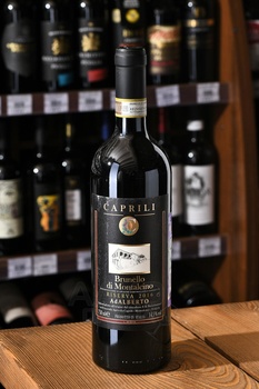 Caprili Brunello di Montalcino AdAlberto Riserva - вино Каприли Брунелло ди Монтальчино АдАльберто Ризерва 0.75 л красное сухое
