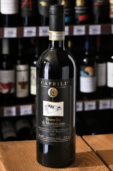 Caprili Brunello di Montalcino - вино Каприли Брунелло ди Монтальчино 0.75 л красное сухое