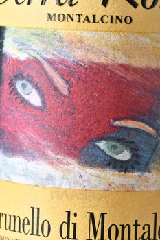 Terra Rossa Brunello di Montalcino - вино Брунелло ди Монтальчино Терра Росса 0.75 л красное сухое