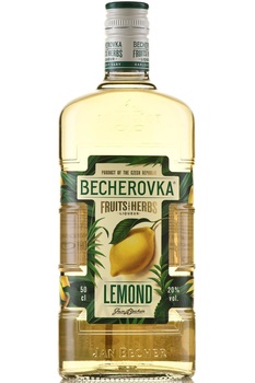 Becherovka Lemond - ликер Бехеровка Лемонд 0.5 л