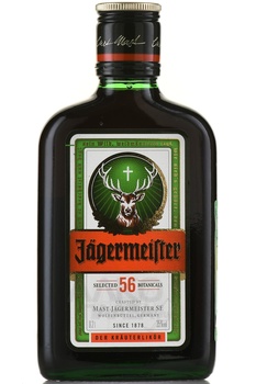 Jagermeister - ликер Ягермайстер 0.2 л