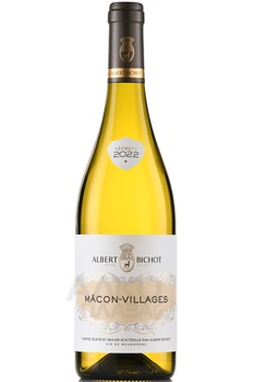 Albert Bichot Macon-Villages - вино Альбер Бишо Макон-Вилляж 0.75 л белое сухое