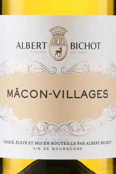 Albert Bichot Macon-Villages - вино Альбер Бишо Макон-Вилляж 0.75 л белое сухое