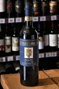 Fattoria La Lecciaia Brunello di Montalcino DOCG Riserva - вино Ла Леччайя Брунелло ди Монтальчино Ризерва ДОКГ 0.75 л красное сухое