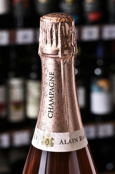 Champagne Alain Bailly Rose de Serzy - шампанское Шампань Ален Байи Роз де Серзи 0.75 л розовое брют