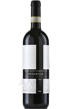Gaja Pieve Santa Restituta Sugarille Brunello di Montalcino DOCG - вино Сюгарилле Брунелло ди Монтальчино Гайа 0.75 л красное сухое