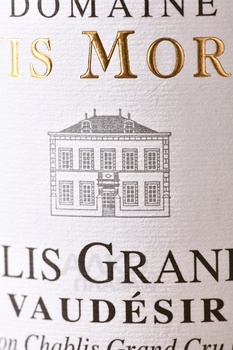 Chablis Grand Cru AOC Vaudesir - вино Шабли Гран Крю АОС Водезир 0.75 л белое сухое