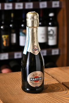 Martini Prosecco - вино игристое Мартини Просекко 0.187 л белое экстра драй