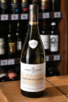 Albert Bichot Macon-Villages - вино Альбер Бишо Макон-Вилляж 0.75 л белое сухое