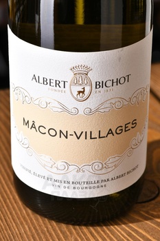 Albert Bichot Macon-Villages - вино Альбер Бишо Макон-Вилляж 0.75 л белое сухое
