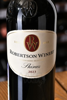 Robertson Winery Shiraz - вино Робертсон Вайнери Шираз 0.75 л красное сухое