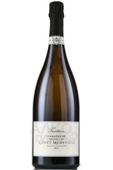 Gonet-Medeville Tradition Premier Cru - шампанское Гонэ-Медевиль Традисьон Премье Крю Брют 1.5 л белое брют