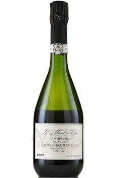 Gonet-Medeville Grand Cru Champ d’Alouette Mesnil-Sur-Oger - шампанское Гонэ Медевиль Гран Крю Шам д’Алуэтт Мениль сюр Оже 2008г. 0.75 л белое экстра брют