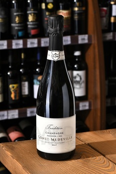 Gonet-Medeville Brut Tradition Premier Cru - шампанское Гонэ-Медвиль Брют Традисьон Премье Крю 0.75 л