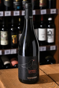 La Merla della Miniera Toscano IGT Canaiolo Nero - вино Ла Мерла делла Миниера Тоскано ИГТ Канайоло Неро 0.75 л красное сухое