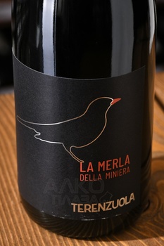 La Merla della Miniera Toscano IGT Canaiolo Nero - вино Ла Мерла делла Миниера Тоскано ИГТ Канайоло Неро 0.75 л красное сухое