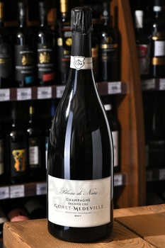 Gonet-Medeville Blanc de Noirs Premier Cru - шампанское Гонэ-Медевиль Блан де Нуар Премье Крю Брют 1.5 л белое брют